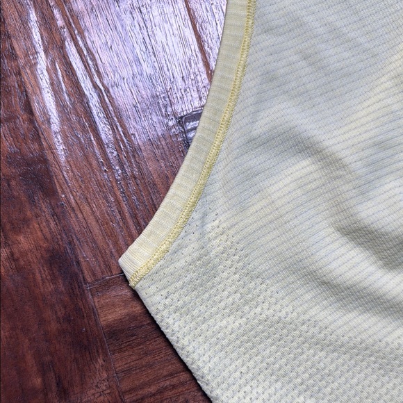 Lululemon Yellow Racerback Tank Top - Picture 3 of 4